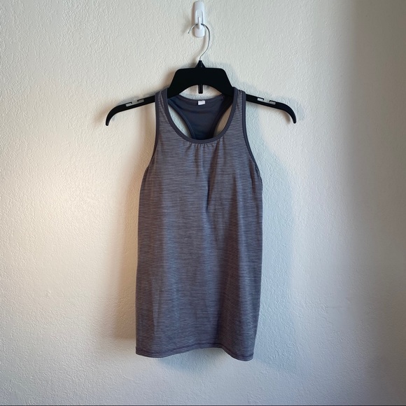 Lululemon Ruche Of Adrenaline Tank Gray Size 4 - Picture 11 of 14